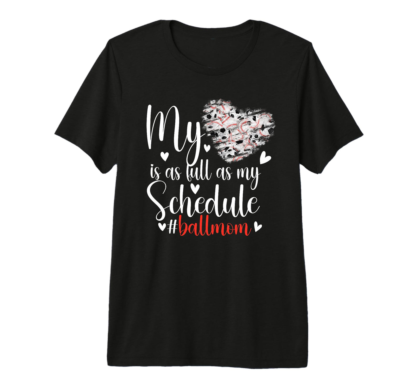 Ball Mom Proud Baseball Soccer Mom Tri T-Shirt - Streetwear Style Unisex - T-Shirt, Sweatshirt, Hoodie