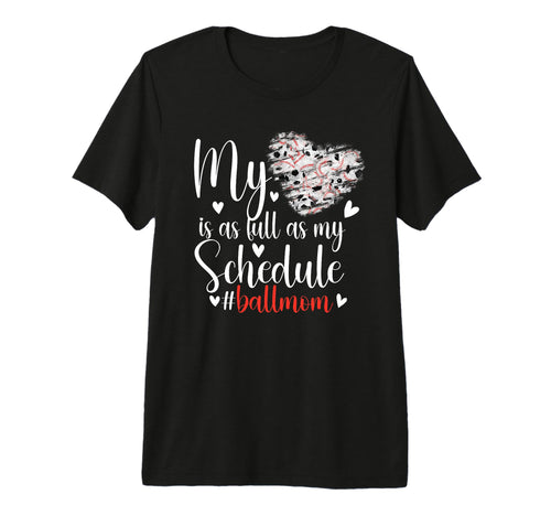 Ball Mom Proud Baseball Soccer Mom Tri T-Shirt - Streetwear Style Unisex - T-Shirt, Sweatshirt, Hoodie