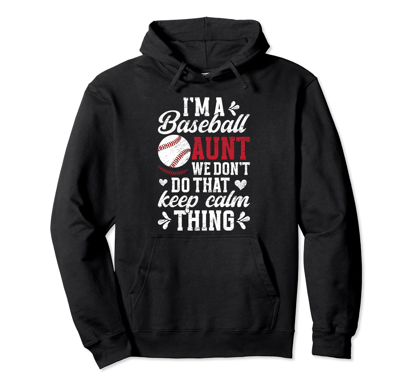 Baller Is My Nephew Baseball Aunt Hoodie - Minimalist Print Unisex - T-Shirt, Sweatshirt, Hoodie
