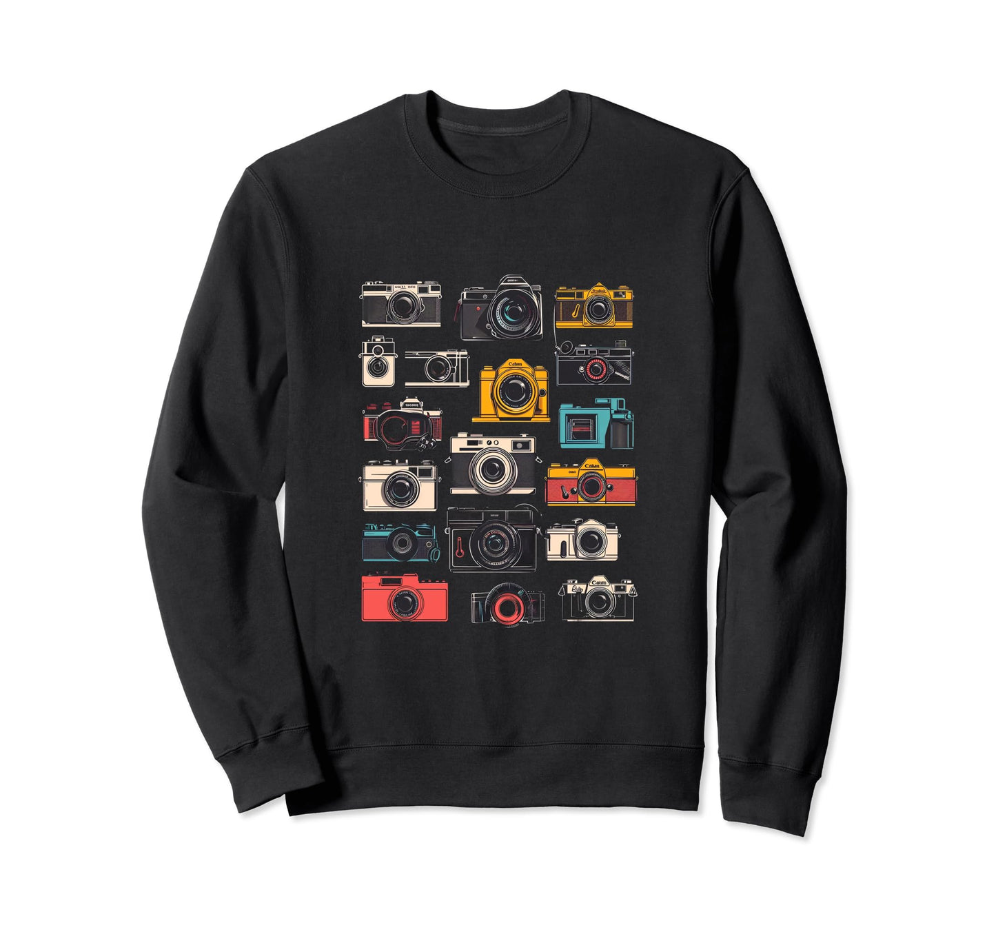 Photography Camera Photographer Sweatshirt - Minimalist Print for Adults - T-Shirt, Sweatshirt, Hoodie
