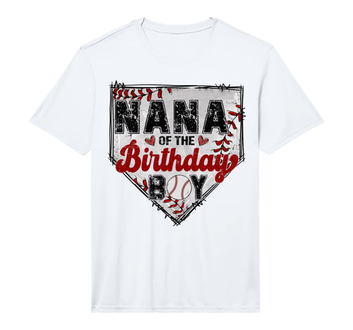 Nana Birthday Baseball Lover Family T-Shirt - Streetwear Style for Adults - T-Shirt, Sweatshirt, Hoodie