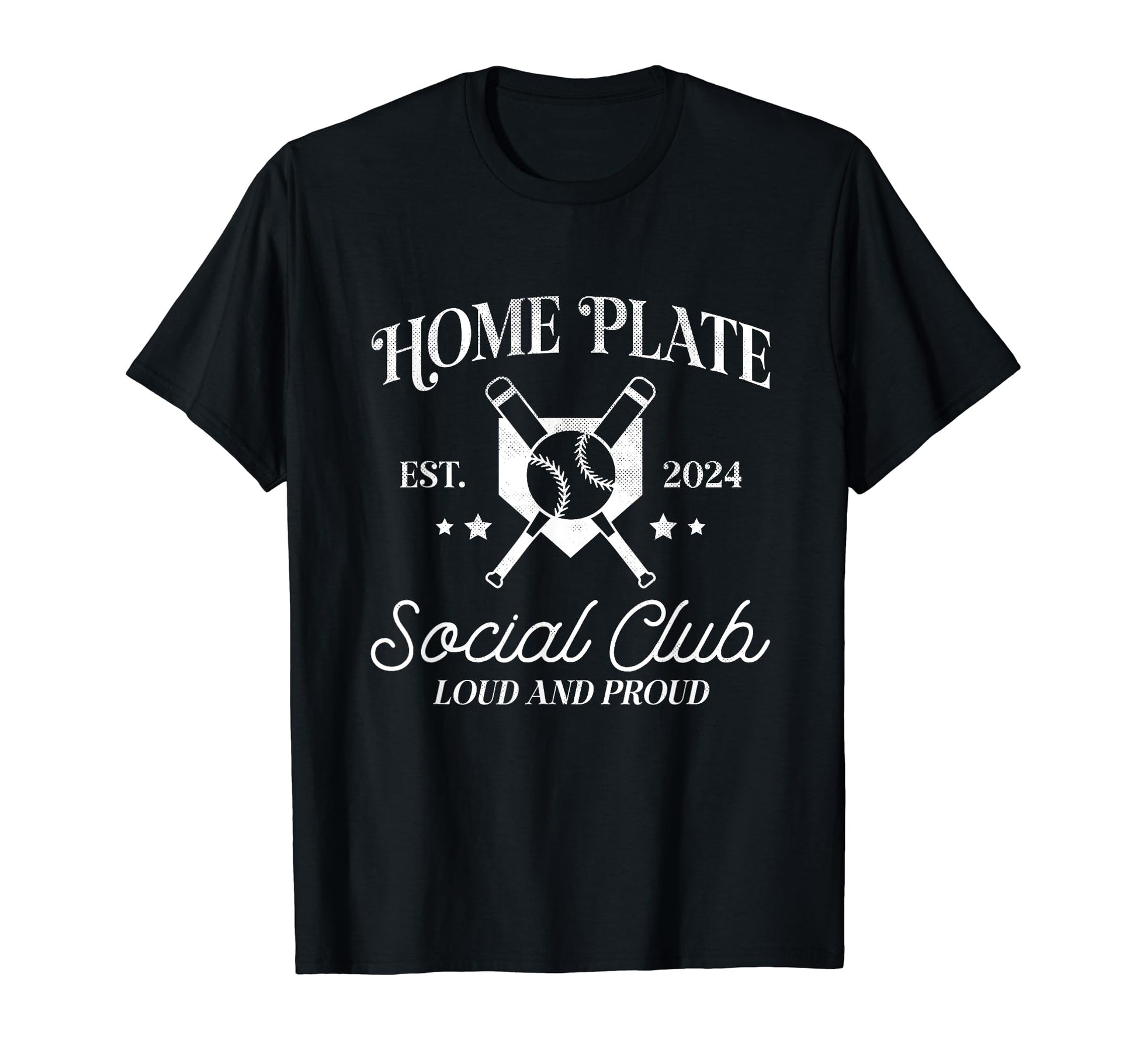 Home Plate Social Club Funny Baseball T-Shirt - Aesthetic Graphic Unisex - T-Shirt, Sweatshirt, Hoodie