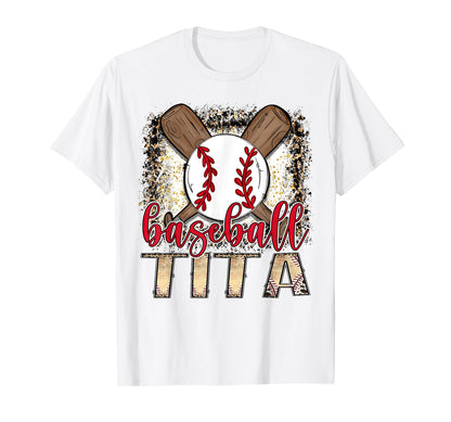 Baseball Tita Leopard Proud Ball Tita T-Shirt - Aesthetic Graphic Unisex - T-Shirt, Sweatshirt, Hoodie