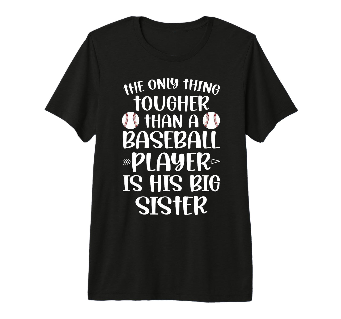 Big Sister Baseball Sister Baseball T-Shirt - Aesthetic Graphic Unisex - T-Shirt, Sweatshirt, Hoodie