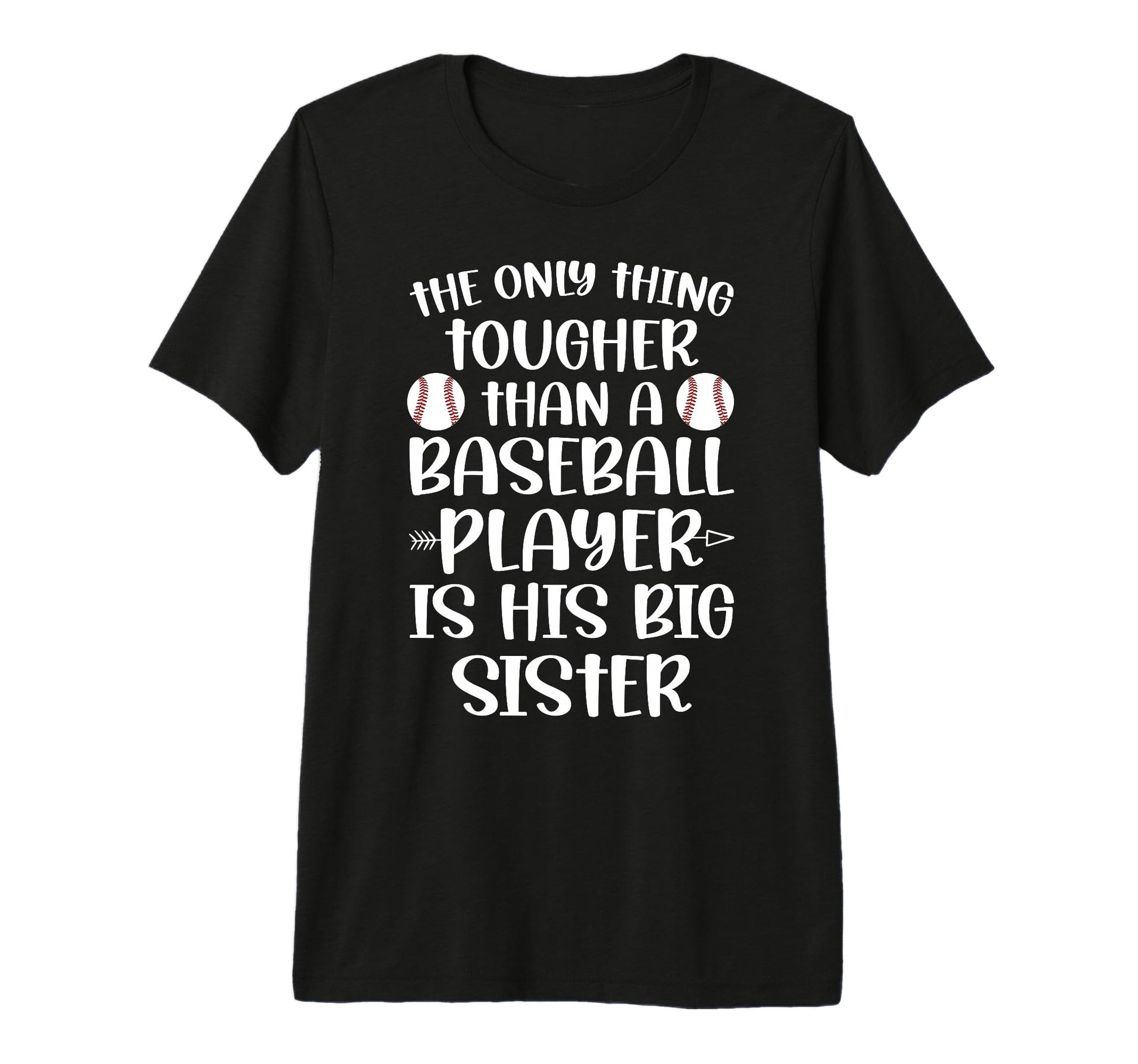 Big Sister Baseball Sister Baseball T-Shirt - Aesthetic Graphic Unisex - T-Shirt, Sweatshirt, Hoodie