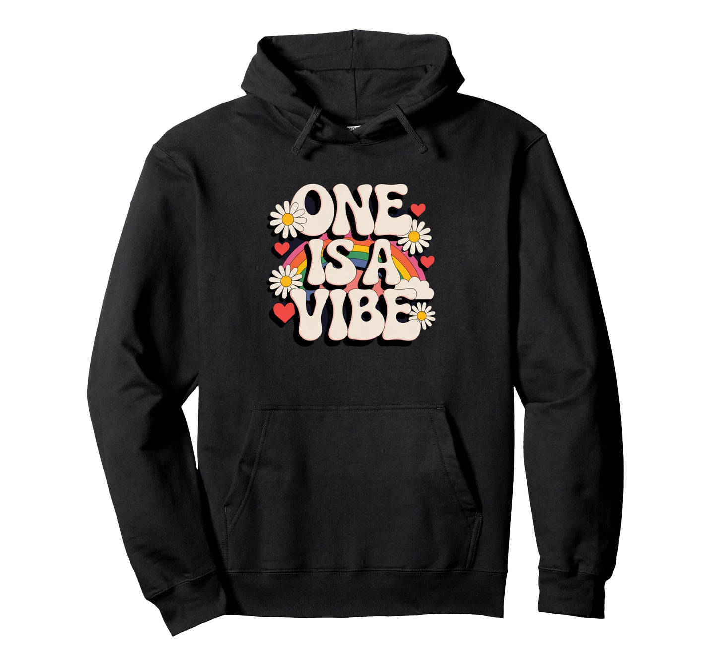 One Is Vibe 1St Birthday 1 Year Old Hoodie - Custom Art Print Unisex - T-Shirt, Sweatshirt, Hoodie