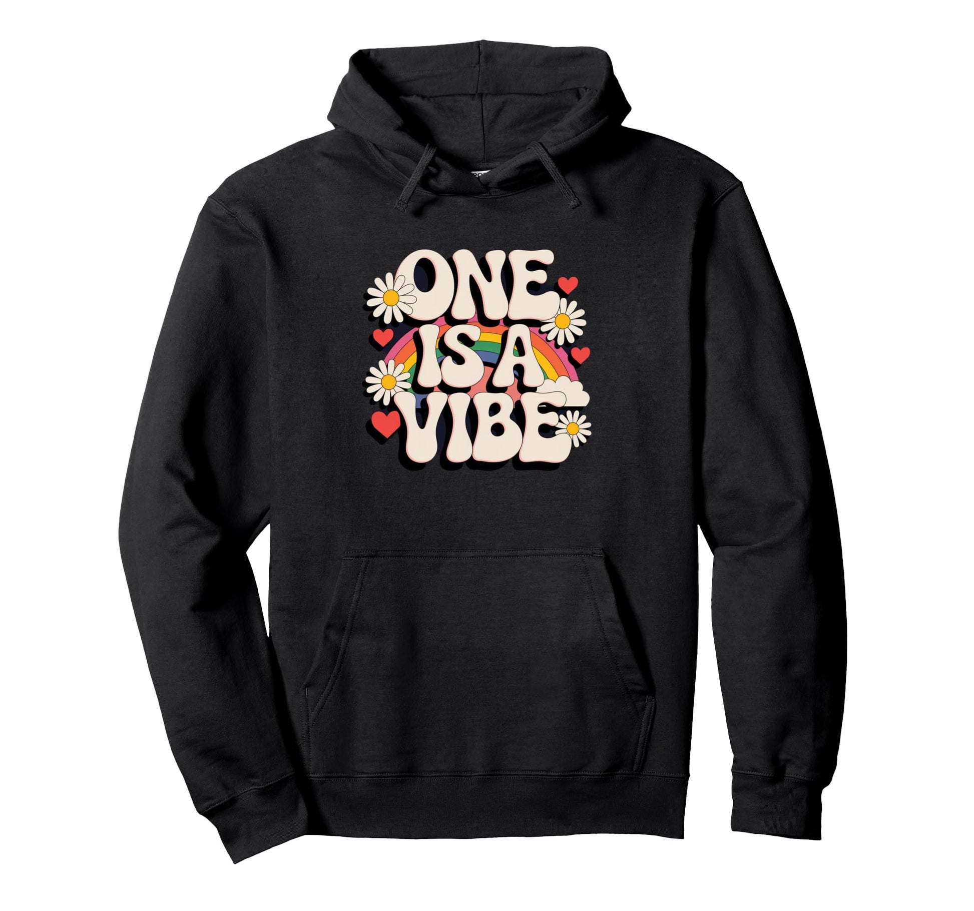 One Is Vibe 1St Birthday 1 Year Old Hoodie - Custom Art Print Unisex - T-Shirt, Sweatshirt, Hoodie