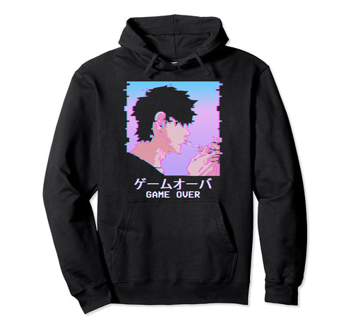 Japanese Vaporwave Aesthetic Anime Lofi Hoodie - Novelty Apparel Men Women - T-Shirt, Sweatshirt, Hoodie