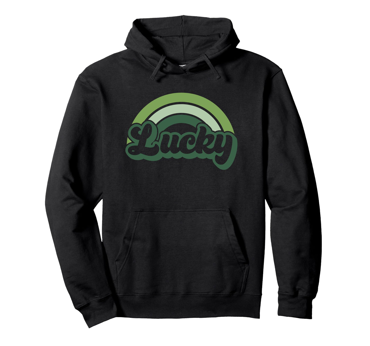 Lucky Green St Patricks Day Hoodie - Casual Everyday Wear for Adults - T-Shirt, Sweatshirt, Hoodie