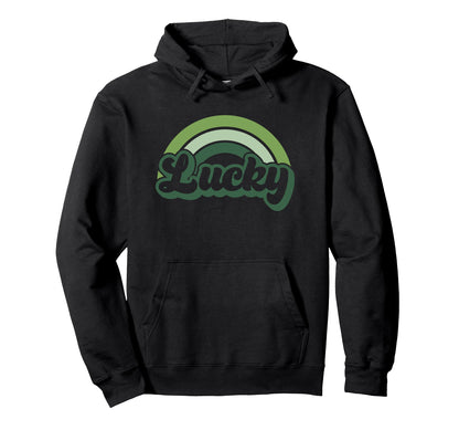 Lucky Green St Patricks Day Hoodie - Casual Everyday Wear for Adults - T-Shirt, Sweatshirt, Hoodie