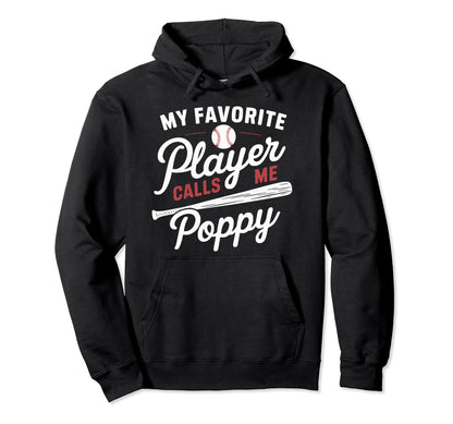 Baseball Grandpa Grandfather Gramps Hoodie - Streetwear Style Men Women - T-Shirt, Sweatshirt, Hoodie