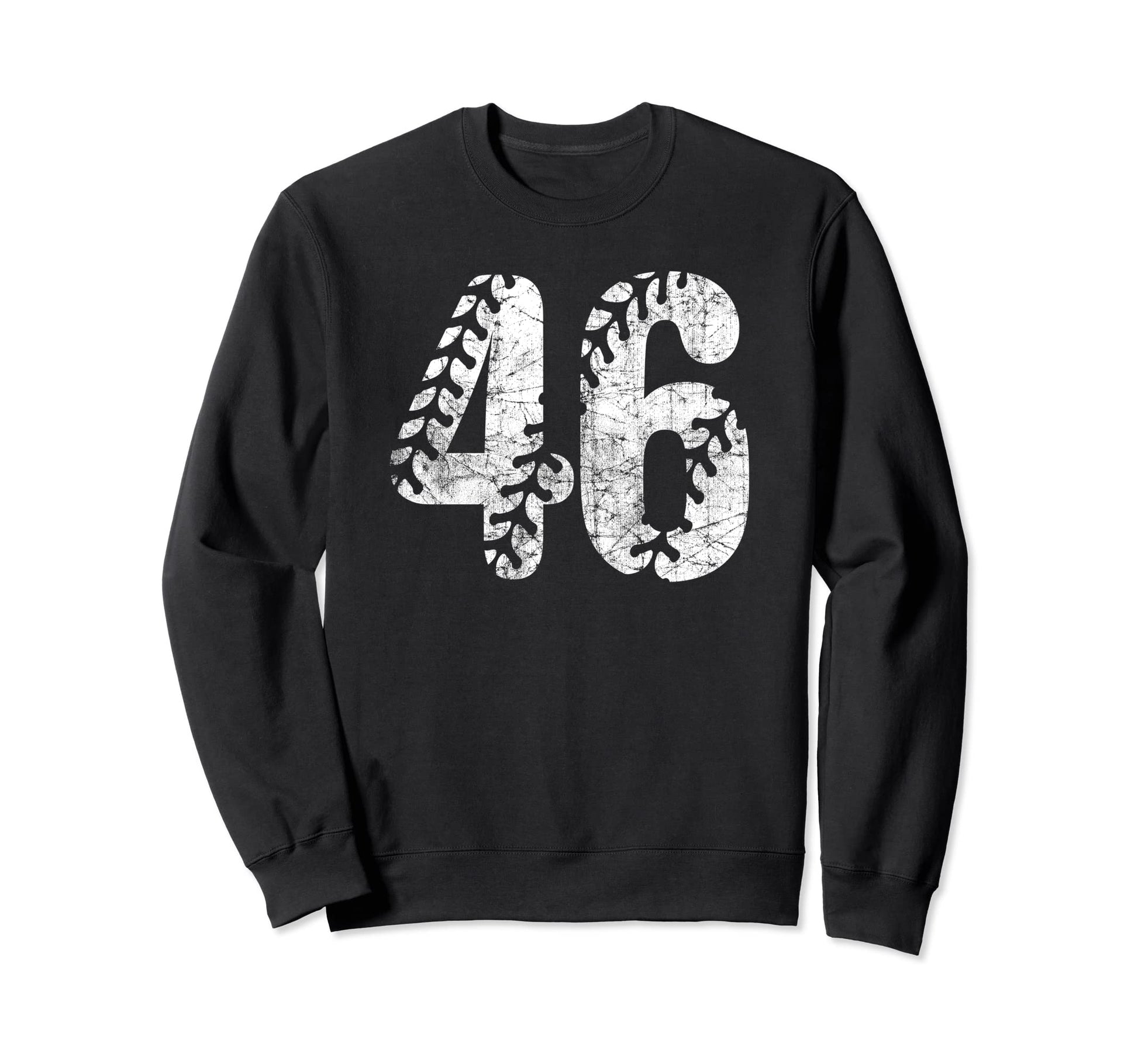 Baseball Softball Mom 46 Number 46 Sweatshirt - Trendy Graphic Men Women - T-Shirt, Sweatshirt, Hoodie