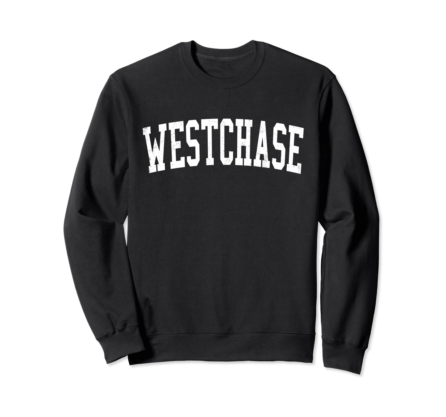 Westchase Fl Distressed White Sweatshirt - Custom Art Print Men Women - T-Shirt, Sweatshirt, Hoodie
