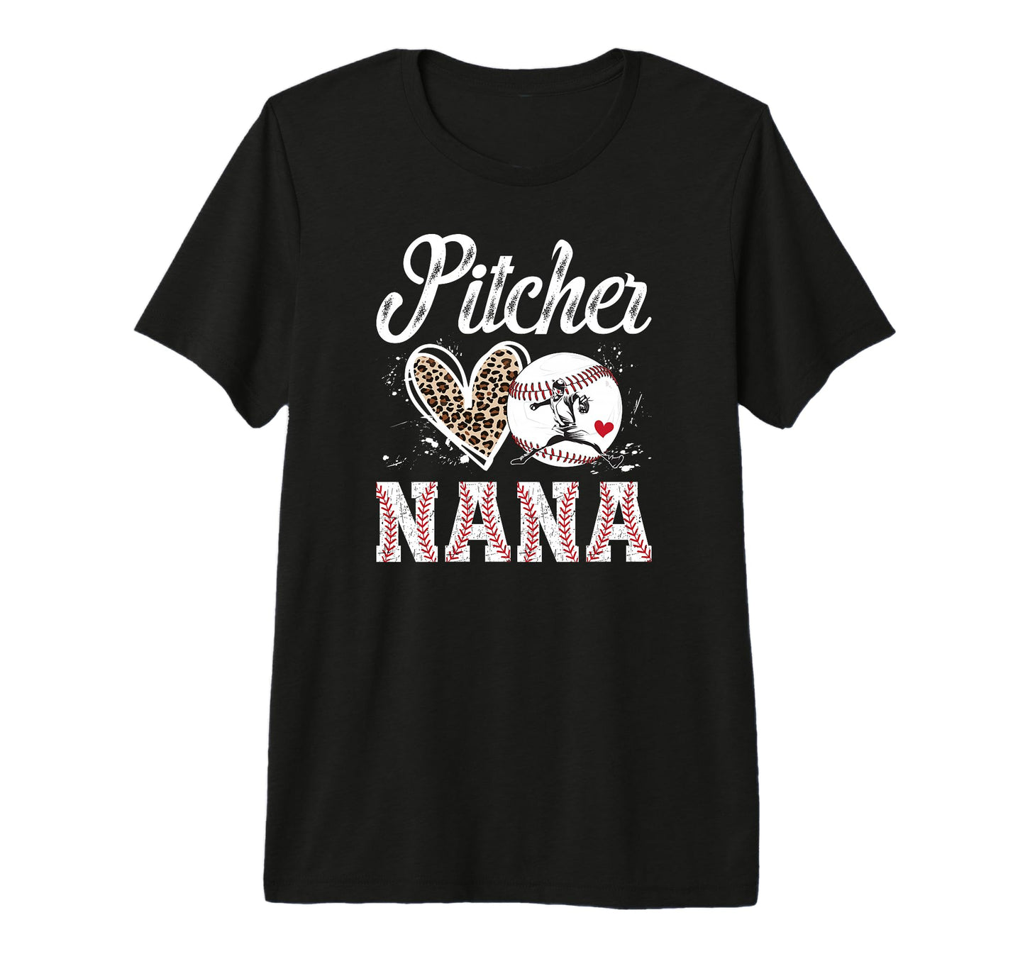 Baseball Pitcher Nana Baseball Pitcher T-Shirt - Novelty Apparel Unisex - T-Shirt, Sweatshirt, Hoodie