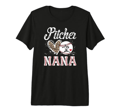 Baseball Pitcher Nana Baseball Pitcher T-Shirt - Novelty Apparel Unisex - T-Shirt, Sweatshirt, Hoodie