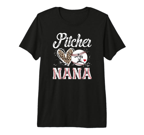 Baseball Pitcher Nana Baseball Pitcher T-Shirt - Novelty Apparel Unisex - T-Shirt, Sweatshirt, Hoodie