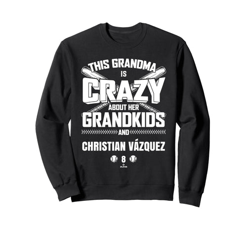 Grandma Crazy Christian V Zquez Sweatshirt - Streetwear Style for Adults - T-Shirt, Sweatshirt, Hoodie