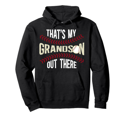Proud Baseball Grandpa Baseball Player Hoodie - Novelty Apparel Men Women - T-Shirt, Sweatshirt, Hoodie