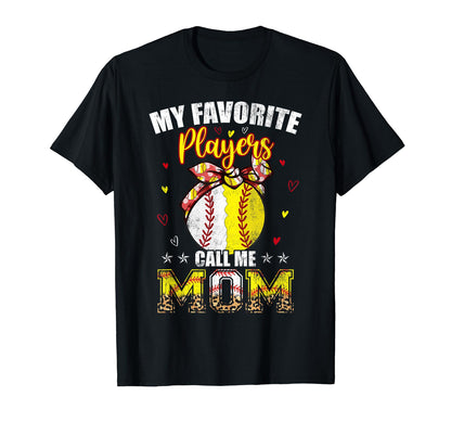My Favorite Baseball Softball Players T-Shirt - Trendy Graphic Men Women - T-Shirt, Sweatshirt, Hoodie