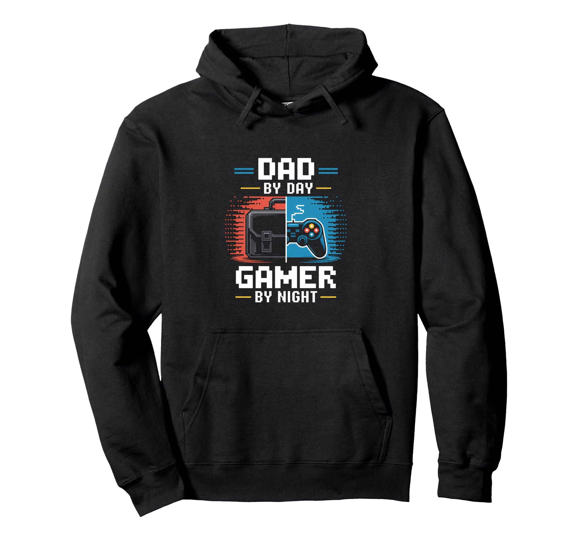 Dad Day Gamer Night Fathers Day Dad Hoodie - Unique Graphic Men Women - T-Shirt, Sweatshirt, Hoodie