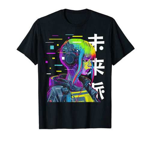 Japanese Cyber Aesthetic Cyberdelic T-Shirt - Streetwear Style Unisex - T-Shirt, Sweatshirt, Hoodie