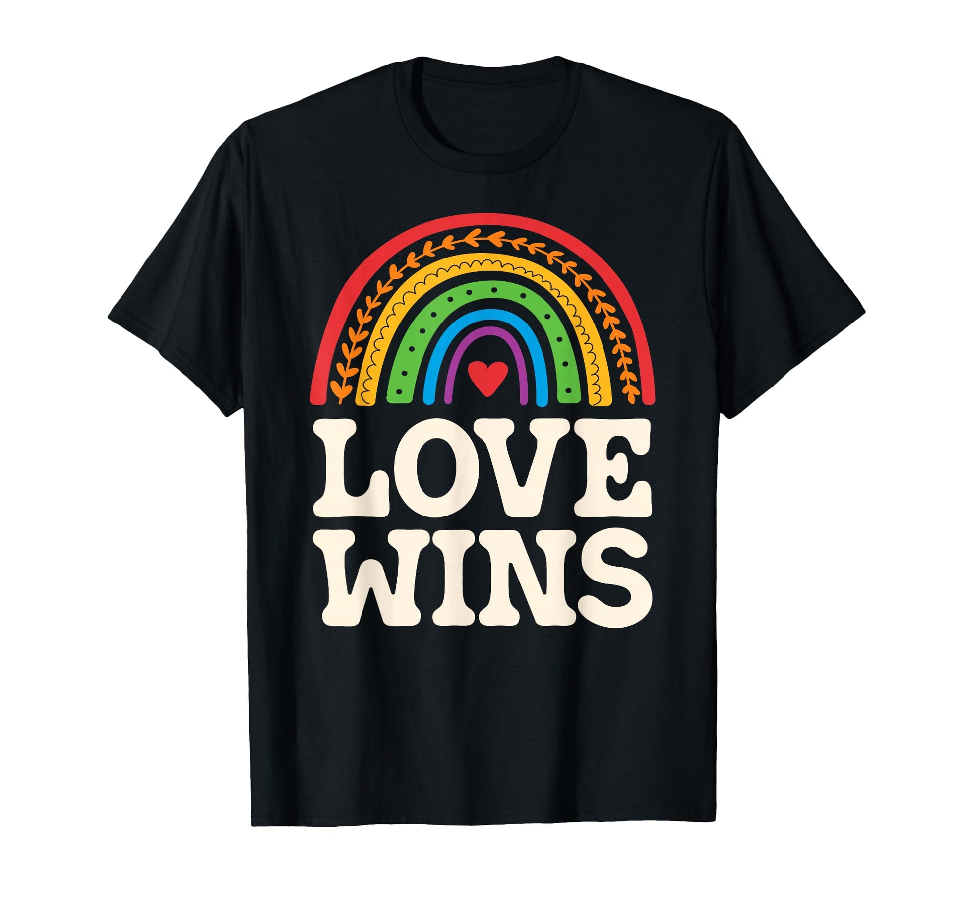 Lgbtq Love Wins Gay Pride Lgbt Ally T-Shirt - Trendy Graphic for Adults - T-Shirt, Sweatshirt, Hoodie