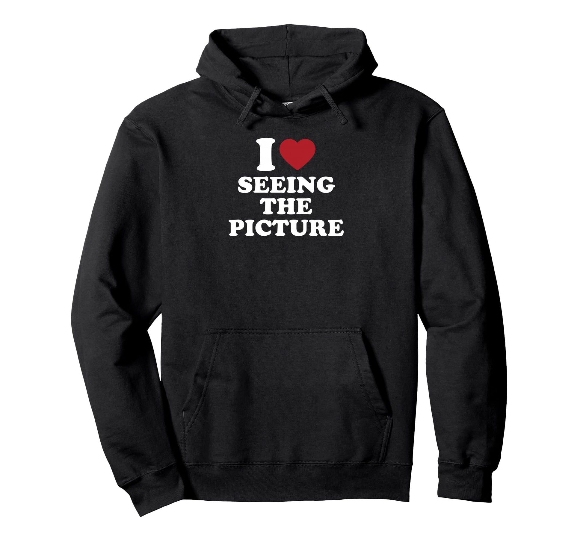 I Love Seeing Picture Camera Hoodie - Casual Everyday Wear Unisex - T-Shirt, Sweatshirt, Hoodie