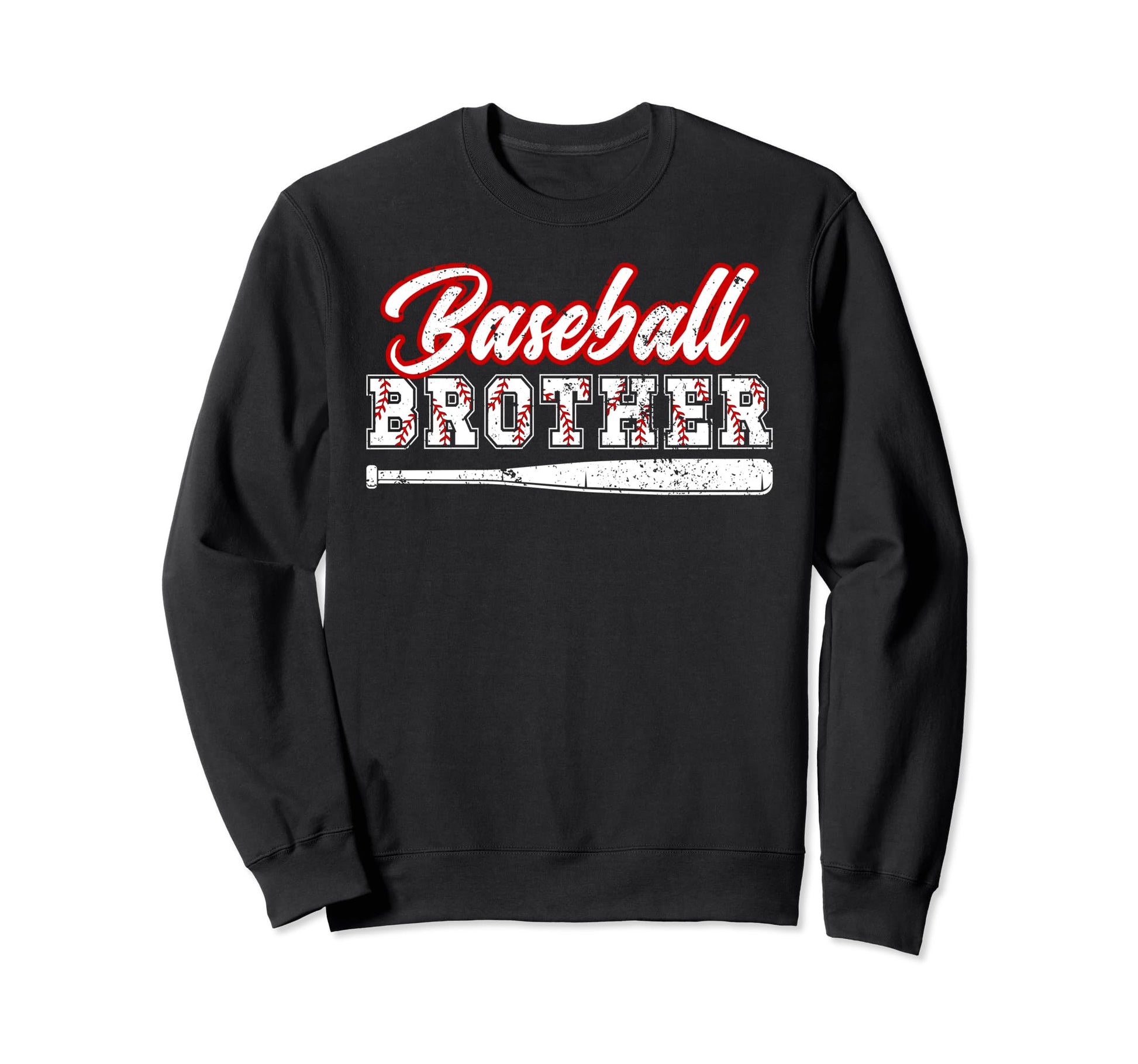 Baseball Brother Baseball Player Sweatshirt - Graphic Print Unisex - T-Shirt, Sweatshirt, Hoodie