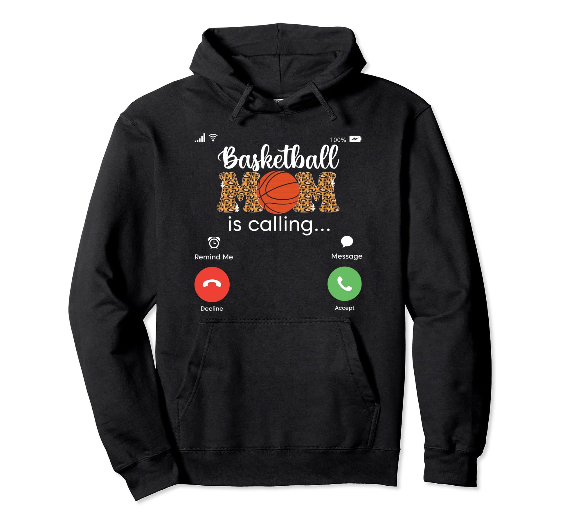 Mother Game Day Basket Ball Mama Sport Hoodie - Unique Graphic Men Women - T-Shirt, Sweatshirt, Hoodie