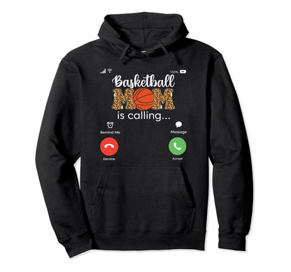 Mother Game Day Basket Ball Mama Sport Hoodie - Unique Graphic Men Women - T-Shirt, Sweatshirt, Hoodie