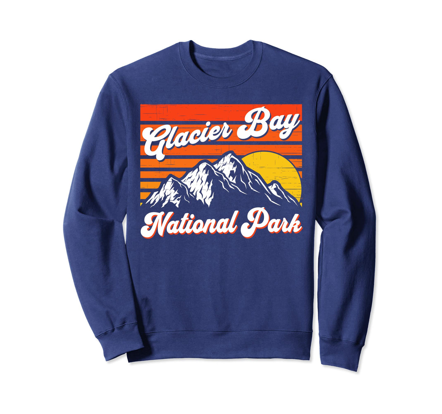 Glacier Bay National Park Alaska Sweatshirt - Aesthetic Graphic for Adults - T-Shirt, Sweatshirt, Hoodie
