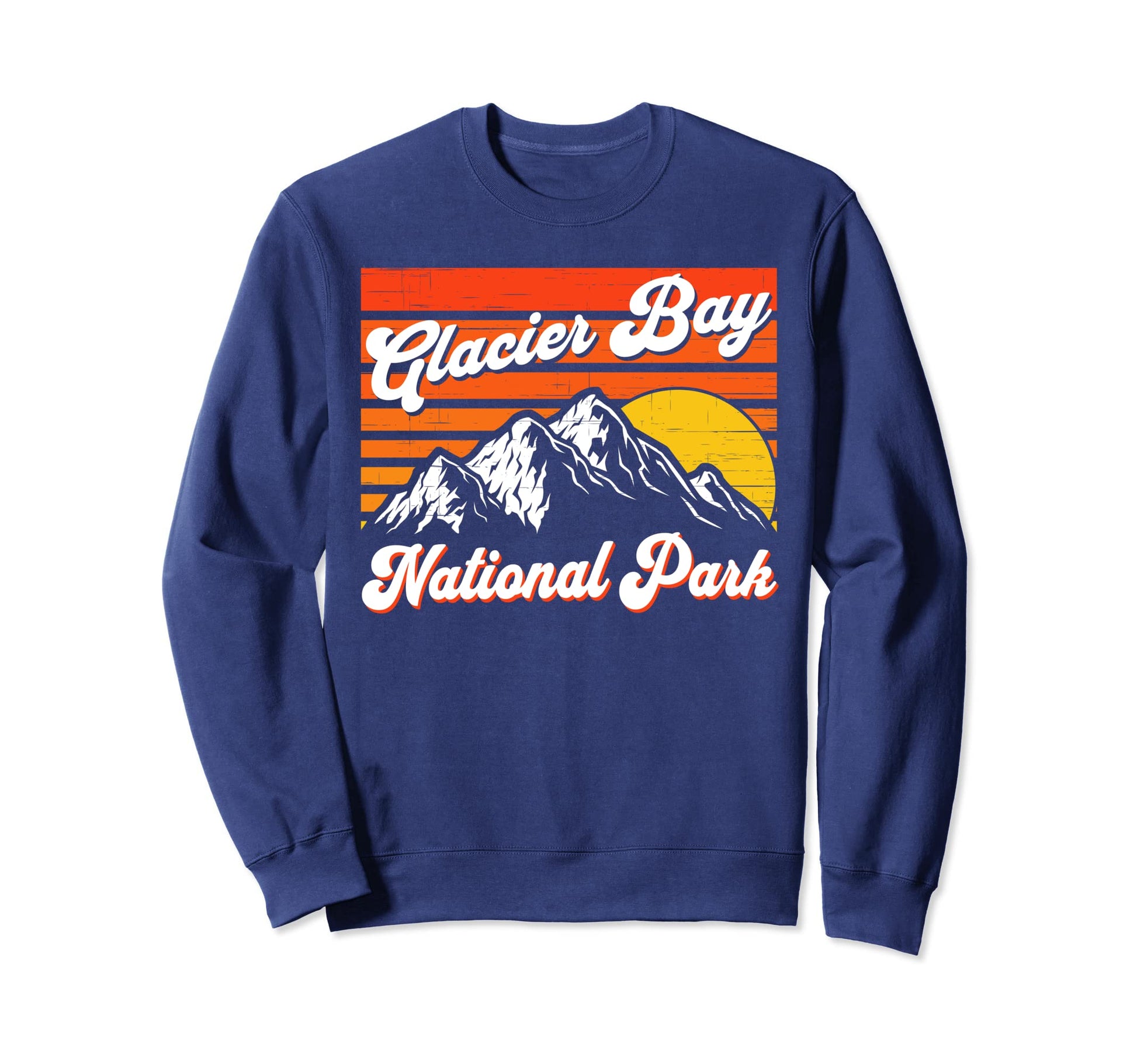 Glacier Bay National Park Alaska Sweatshirt - Aesthetic Graphic for Adults - T-Shirt, Sweatshirt, Hoodie