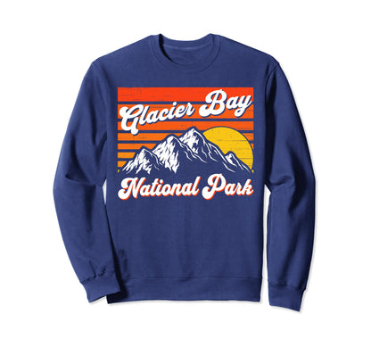 Glacier Bay National Park Alaska Sweatshirt - Aesthetic Graphic for Adults - T-Shirt, Sweatshirt, Hoodie