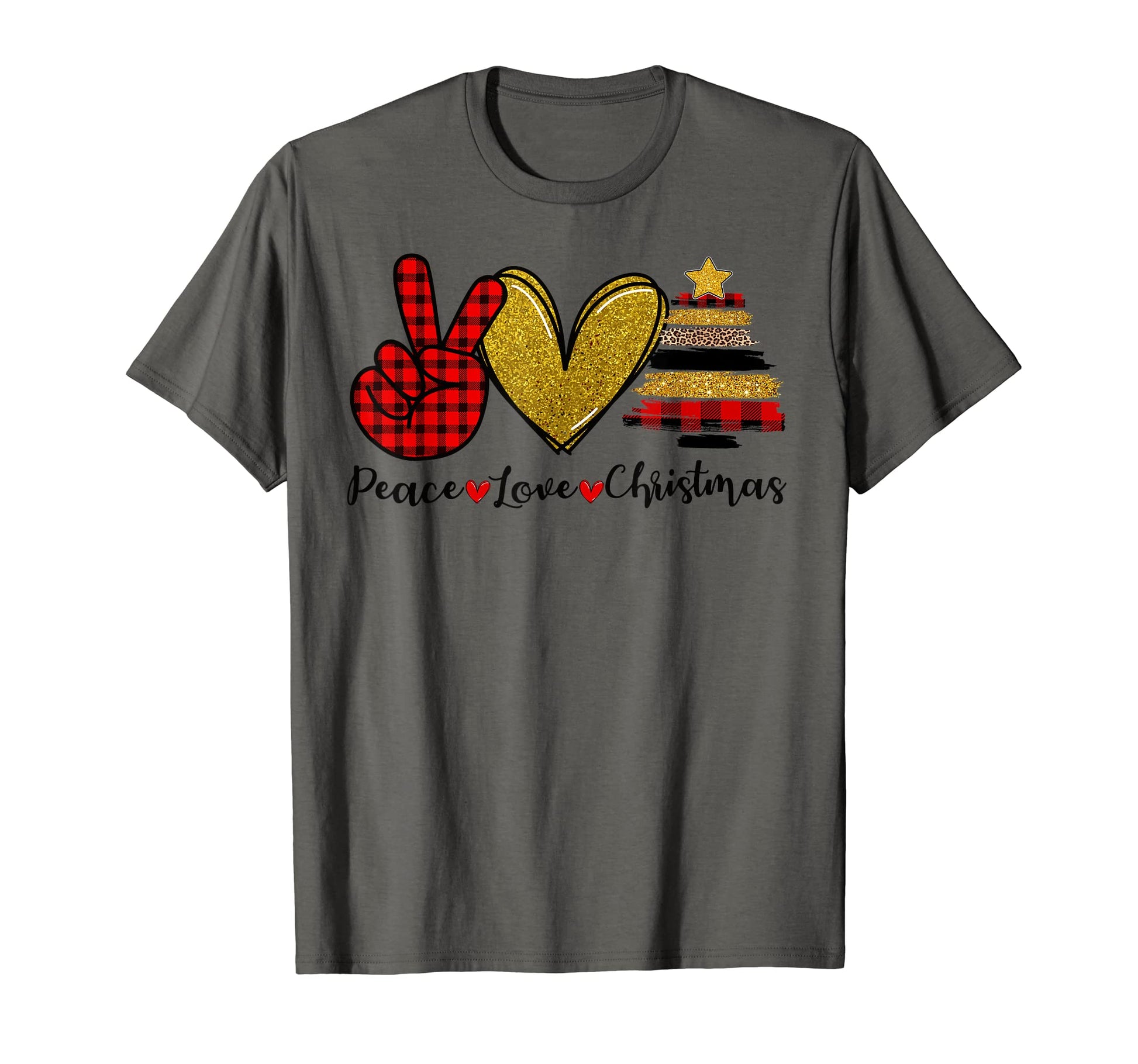 Peace Love Funny Themed T-Shirt - Novelty Apparel Unisex - T-Shirt, Sweatshirt, Hoodie