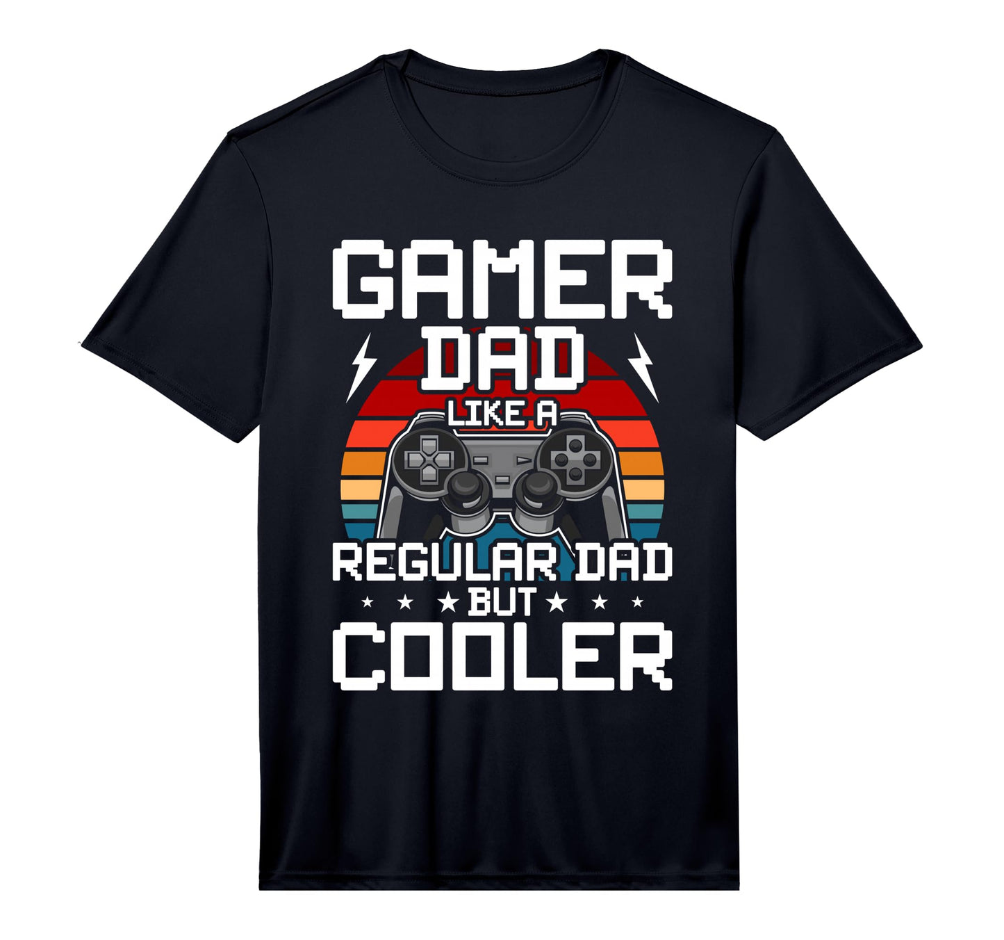 Mens Gamer Dad Like Regular Dad Video T-Shirt - Novelty Apparel for Adults - T-Shirt, Sweatshirt, Hoodie