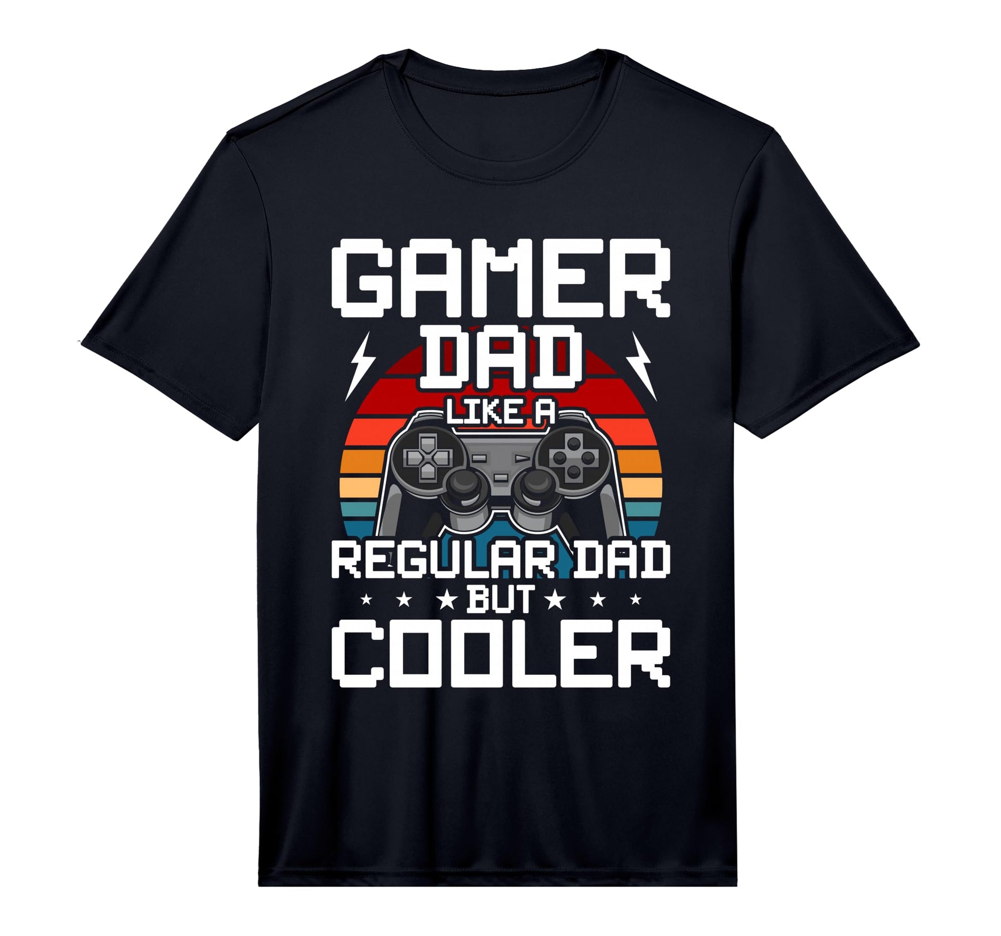 Mens Gamer Dad Like Regular Dad Video T-Shirt - Novelty Apparel for Adults - T-Shirt, Sweatshirt, Hoodie