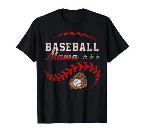 Baseball Mama Funny Baseball Family T-Shirt - Unique Graphic Unisex - T-Shirt, Sweatshirt, Hoodie