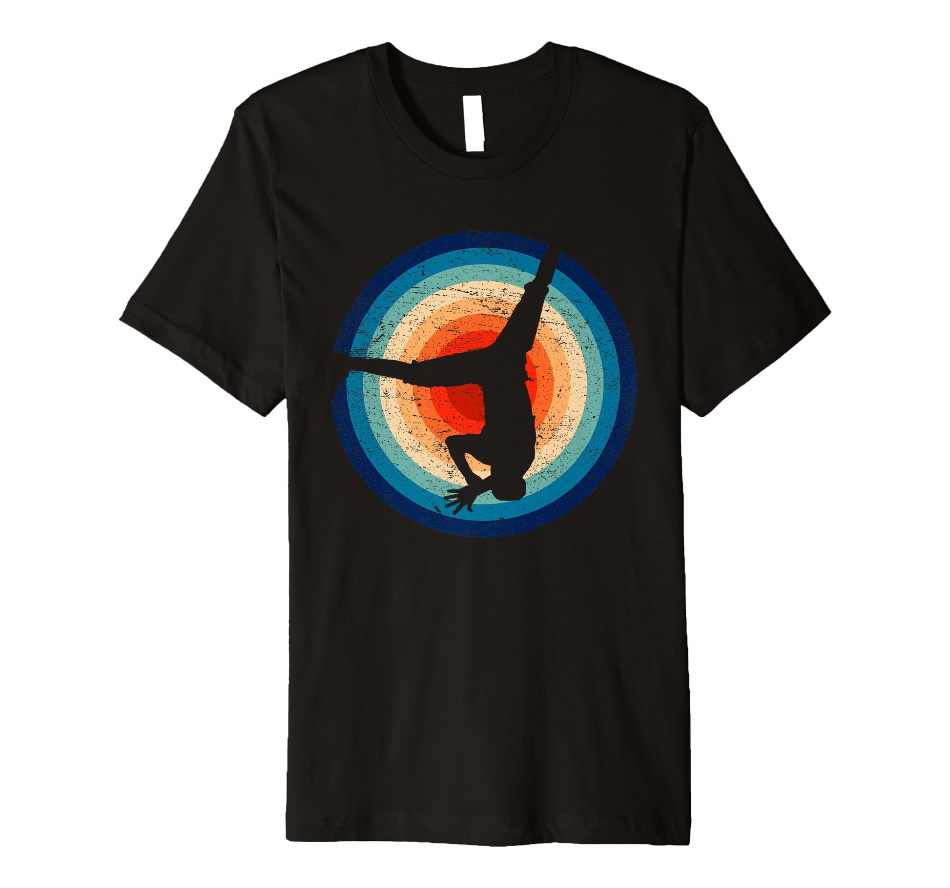 Hip Hop Break Dance Pose Oldschool B T-Shirt - Minimalist Print Men Women - T-Shirt, Sweatshirt, Hoodie