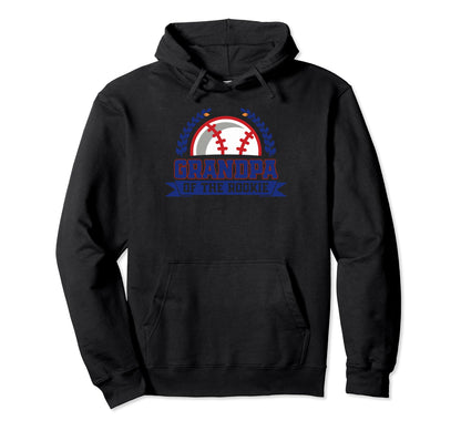 Grandpa Rookie 1St Birthday Baseball Hoodie - Aesthetic Graphic Unisex - T-Shirt, Sweatshirt, Hoodie