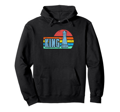 Master Strategy Chess Rainbow Vibe Hoodie - Graphic Print Unisex - T-Shirt, Sweatshirt, Hoodie