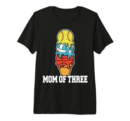 Softball Volleyball Basketball Mom Ice T-Shirt - Aesthetic Graphic Unisex - T-Shirt, Sweatshirt, Hoodie