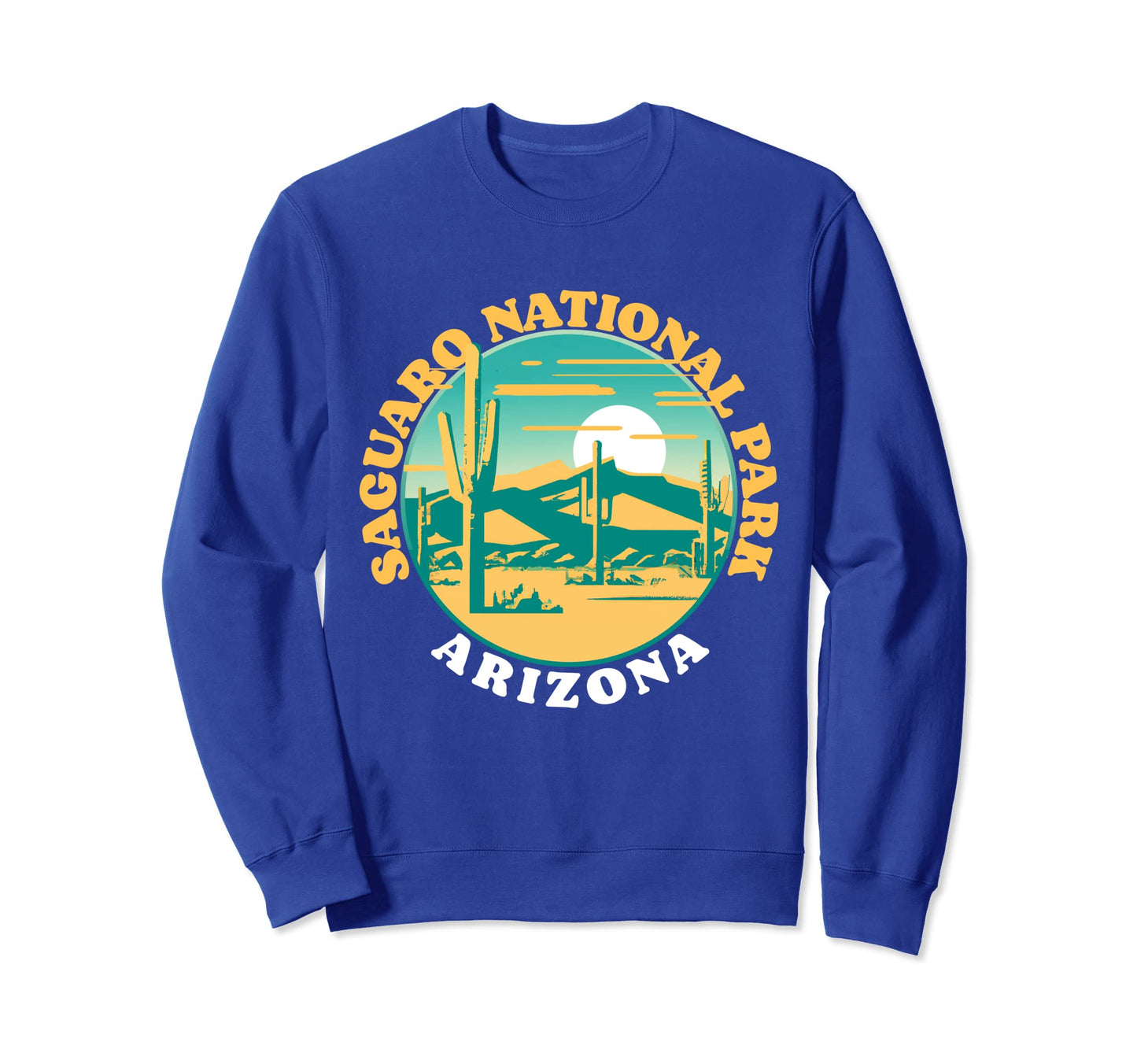 Saguaro National Park Arizona Sweatshirt - Fun Novelty Design for Adults - T-Shirt, Sweatshirt, Hoodie