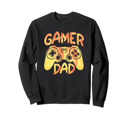 Gamer Dad Funny Video Game Sweatshirt - Streetwear Style for Adults - T-Shirt, Sweatshirt, Hoodie
