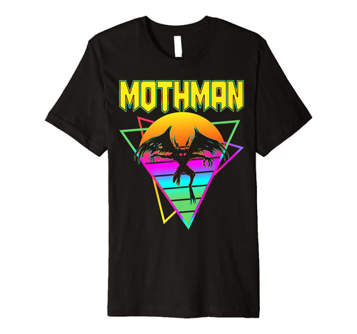 Vaporwave Aesthetic Mothman Cryptozoology T-Shirt - Unique Graphic Unisex - T-Shirt, Sweatshirt, Hoodie