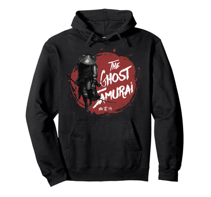Oni Samurai Japanese Cyberpunk Aesthetic Hoodie - Graphic Print Men Women - T-Shirt, Sweatshirt, Hoodie