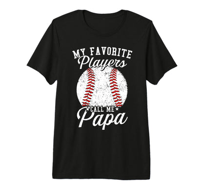 Mens Baseball Dads My Favorite T-Shirt - Novelty Apparel Men Women - T-Shirt, Sweatshirt, Hoodie