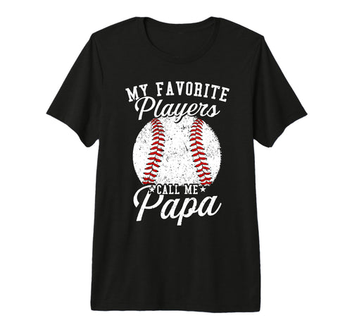 Mens Baseball Dads My Favorite Baseball T-Shirt - Trendy Graphic Men Women - T-Shirt, Sweatshirt, Hoodie