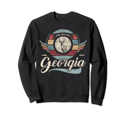 Georgia State Animal Deer Sweet Sweatshirt - Custom Art Print Men Women - T-Shirt, Sweatshirt, Hoodie