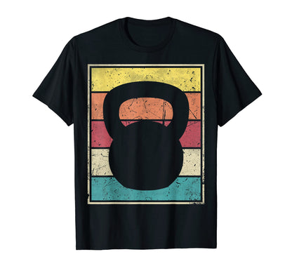 Kettlebell Stripes T-Shirt - Casual Everyday Wear for Adults - T-Shirt, Sweatshirt, Hoodie