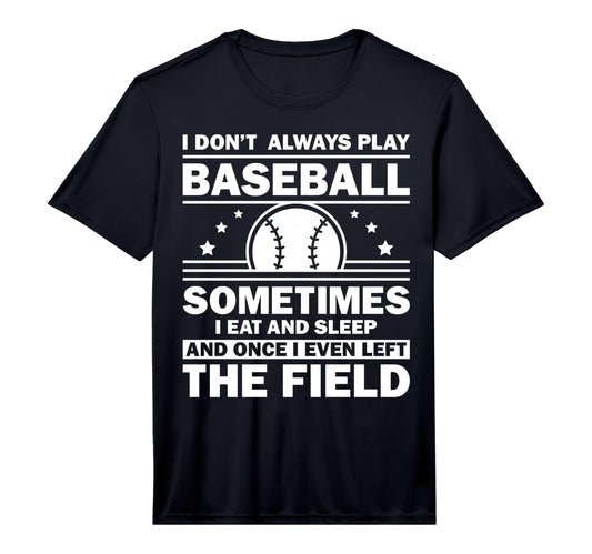 Funny Baseball Themed Art Baseball T-Shirt - Custom Art Print for Adults - T-Shirt, Sweatshirt, Hoodie